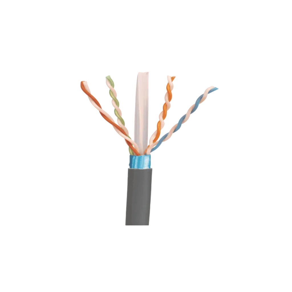 BOBINA DE CABLE BLINDADO F/UTP DE 4 PARES, CAT6A, SOPORTE DE APLICACIONES 10GBASE-T, LSZH (LIBRE DE GASES TÓXICOS), COLOR GRIS, 305M-Cables y Conectores-PANDUIT-Bsai Seguridad & Controles