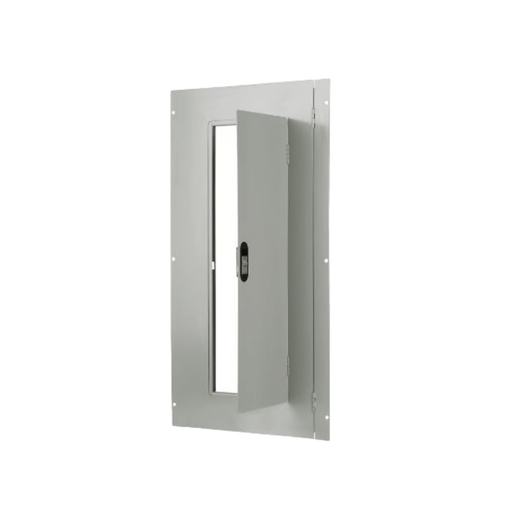 PUERTA (FRENTE) MONTAJE SOBREPONER PARA TABLEROS TIPO P1, 18 CIRCUITOS.
