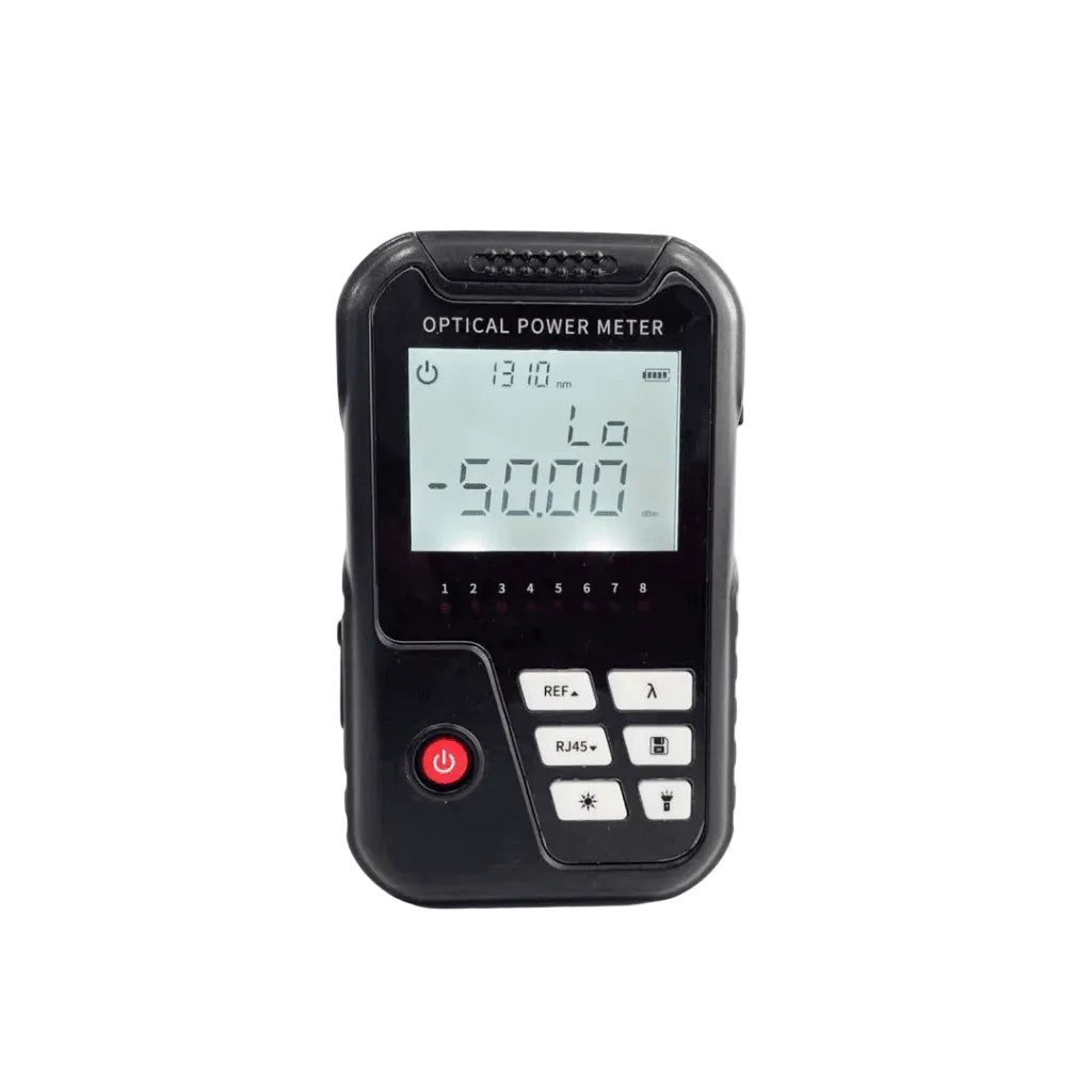 MEDIDOR DE POTENCIA ÓPTICA (MINI OPM) / VERSIÓN REDUCIDA / COMPATIBLE CON FIBRA ÓPTICA MULTIMODO Y MONOMODO / SOPORTA CONECTORES SC, ST Y FC / INCLUYE FUNCIÓN DE VFL 2 MW / RECARGABLE-Fibra Óptica-LINKEDPRO BY EPCOM-Bsai Seguridad & Controles