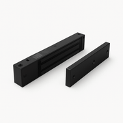 CHAPA MAGNÉTICA 600 LBS CON LED ULTRA-BRILLANTE COLOR NEGRO / LIBRE DE MAGNETISMO RESIDUAL / SENSOR DE ESTADO DE LA PLACA/ COLOR NEGRO-Cerraduras-ACCESSPRO-Bsai Seguridad & Controles