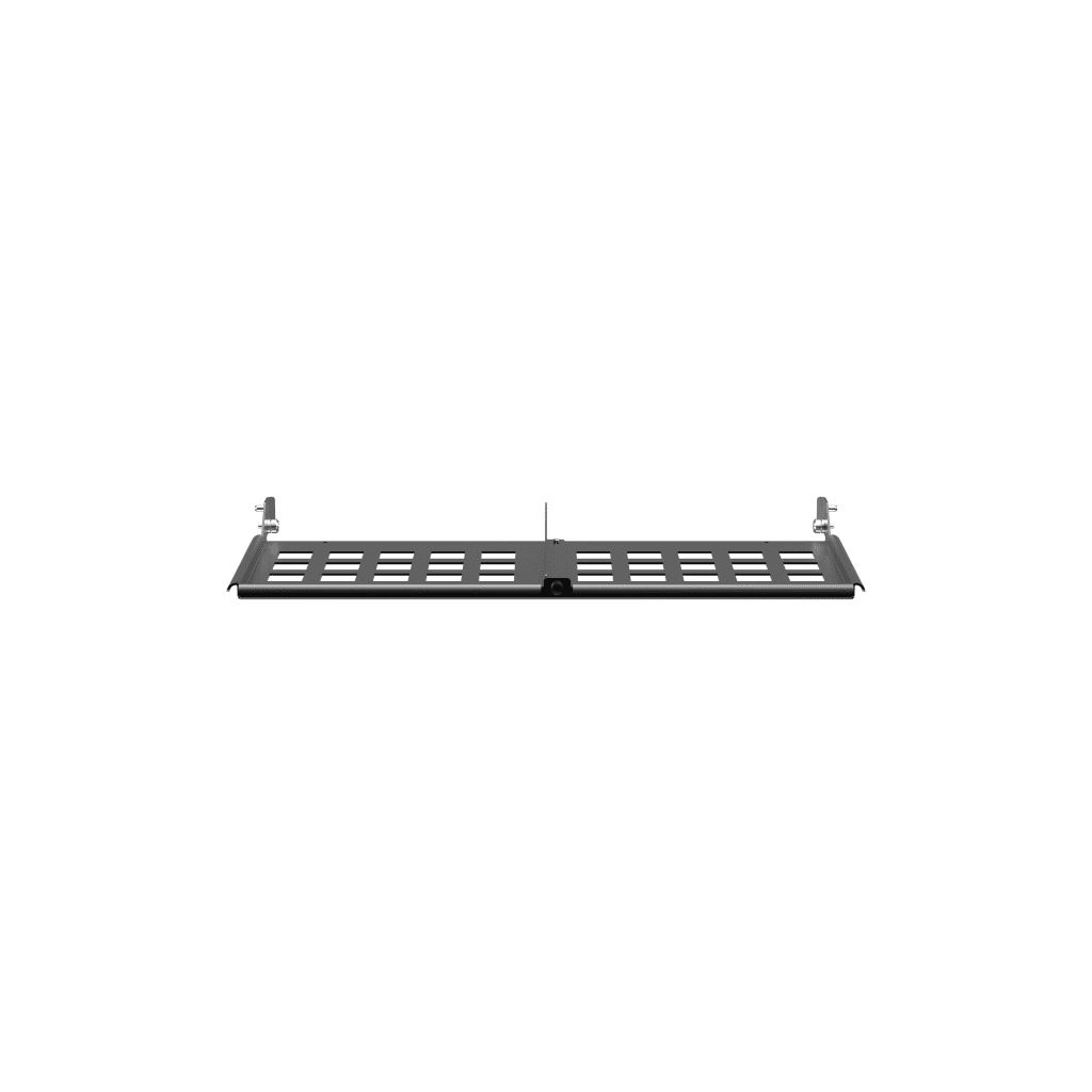 ORGANIZADOR DE HOLGURA PARA CABLE DE FIBRA OPTICA, USO CON PANELES HD FLEX DE 1 UR, COLOR NEGRO