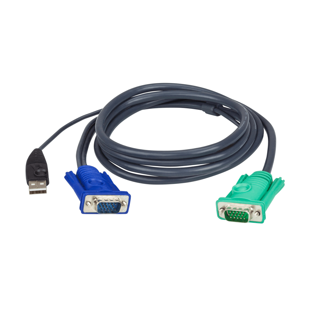 CABLE KVM | USB CON SPHD | 3 EN 1 | DE 3 M-ProAV-ATEN-Bsai Seguridad & Controles