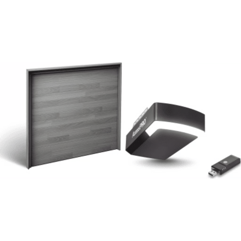 KIT PUERTA DE GARAGE 8X7 PIES / INSULADA 43 MM / MOTOR FS1000M 1/2 HP / INTERFAZ WIFI ACCESSWIFI / INCLUYE 3 CONTROLES