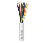 CARRETE DE 305 METROS / CABLE DE COBRE / 8 X 18 AWG  / PLENUM / PARA INTERIOR / COLOR BLANCO / PARA APLICACIONES DE ALARMAS DE INTRUSIÓN/CONTROL DE ACCESO/ AUTOMATIZACIÓN / INTERFONOS Y TV PORTEROS