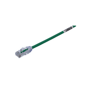 CABLE DE PARCHEO UTP CAT6A, CM/LSZH, DIAMETRO REDUCIDO (28AWG), COLOR VERDE, 6.1 METROS (20 PIES)