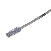 CABLE DE PARCHEO TX6, UTP CAT6, 24 AWG, CM COLOR BLANCO MATE, 0.61 METROS (2 PIES)