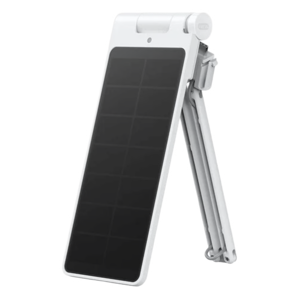PANEL SOLAR SWITCHBOT / 5V 0.3A / ABS UV-RESISTENTE / SENSOR DE LUZ / USB TIPO-C / EXTERIOR -20°C A 60°C / COMPATIBLE CORTINAS 3 GEN