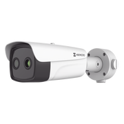 BALA IP TÉRMICA 640 × 512 / LENTE 35 MM / TERMOMÉTRICA / DETECCIÓN DE TEMPERATURA / POE+ / EXTERIOR IP67 / RECUBRIMIENTO ANTICORROSIVO / MICROSD