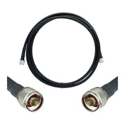 JUMPER COAXIAL CON CABLE WILSON-400 / CONECTOR N MACHO EN LOS EXTREMOS / 6.1 METROS (20.01 PIES) DE LONGITUD.