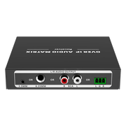 EXTENSOR DE AUDIO SOBRE IP | PCM 2.0 | 120 M | MATRIZ FLEXIBLE 1 A 1 / 1 A N / N A N | INTERFACES PROFESIONALES | PROTECCIÓN ESD | SOLO RECEPTOR