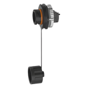 CONECTOR JACK RJ45 DE USO INDUSTRIAL ESTILO TG, CATEGORÍA 6A, CON TAPA PROTECTORA, PROTECCIÓN IP67