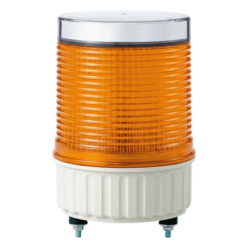 LUZ LED DESTELLANTE IP65, RECARGABLE SOLAR EN COLOR ÁMBAR