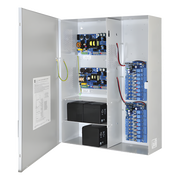 FUENTE DE PODER DUAL ALTRONIX DE 12 VCC @ 9.3 AMPER, Y 24 VCC @ 9.6 AMPER CON 16 SALIDAS, CON CAPACIDAD DE BATERÍA DE RESPALDO, REQUIERE BATERÍA, PARA APLICACIONES DE CONTROL DE ACCESO, ALARMAS, CCTV, CON VOLTAJE DE ENTRADA EN 120 VCA