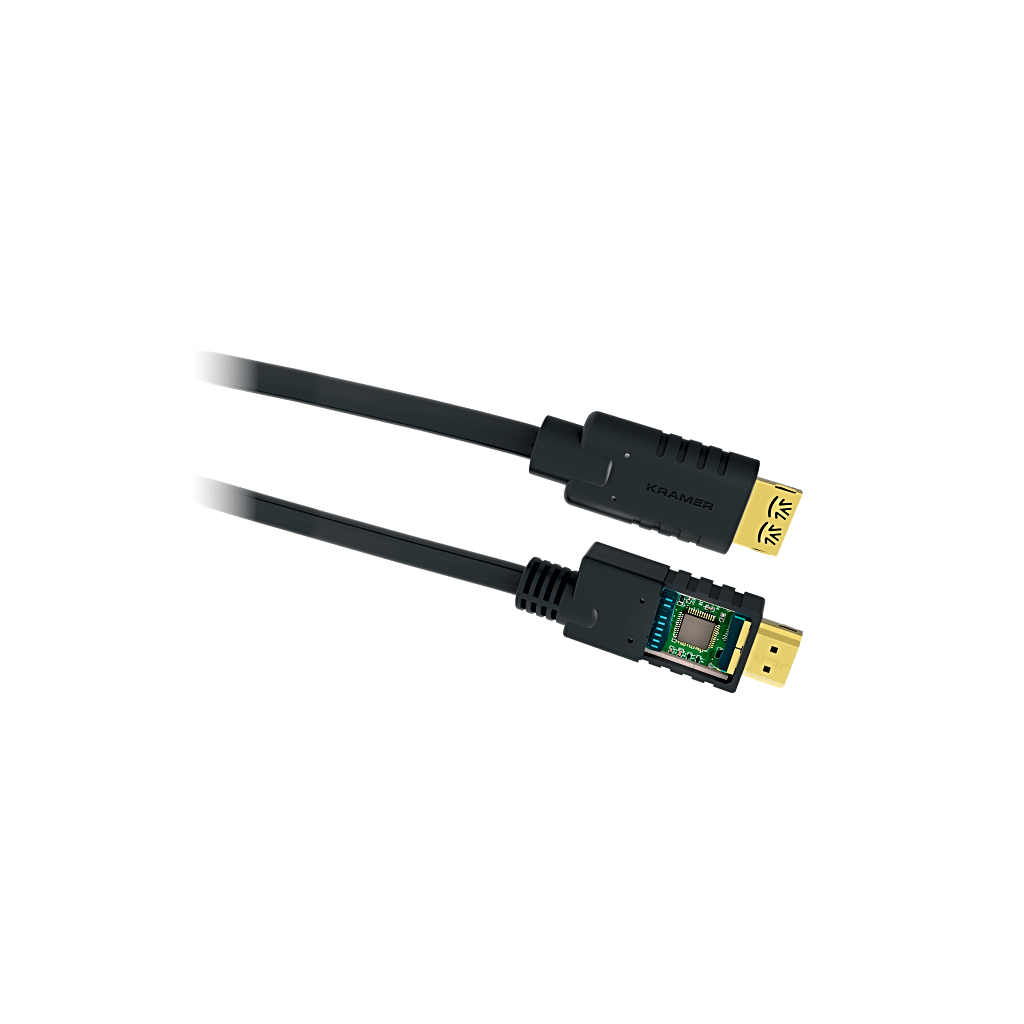 CABLE HDMI ACTIVO 4K A 60HZ | HDR, TRIPLE BLINDAJE, K-LOCK | CA-HM (15.20 MTS / 50 FT)