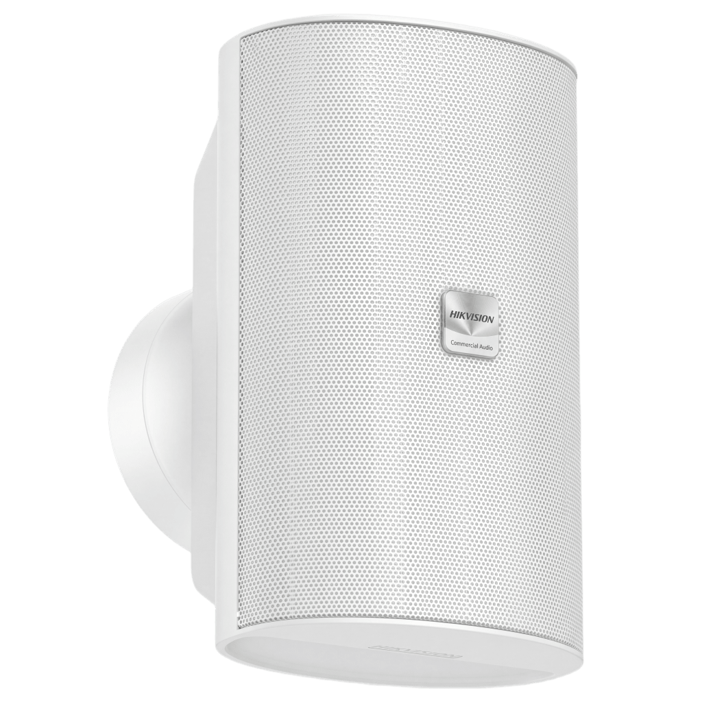 HIKVISION DS-QAC0130G1-4 - ALTAVOZ DE PARED | DOS VÍAS | WOOFER 4" + TWEETER 1" | 8 OHMS 60W Y 100V/70V 30W | EXTERIOR I