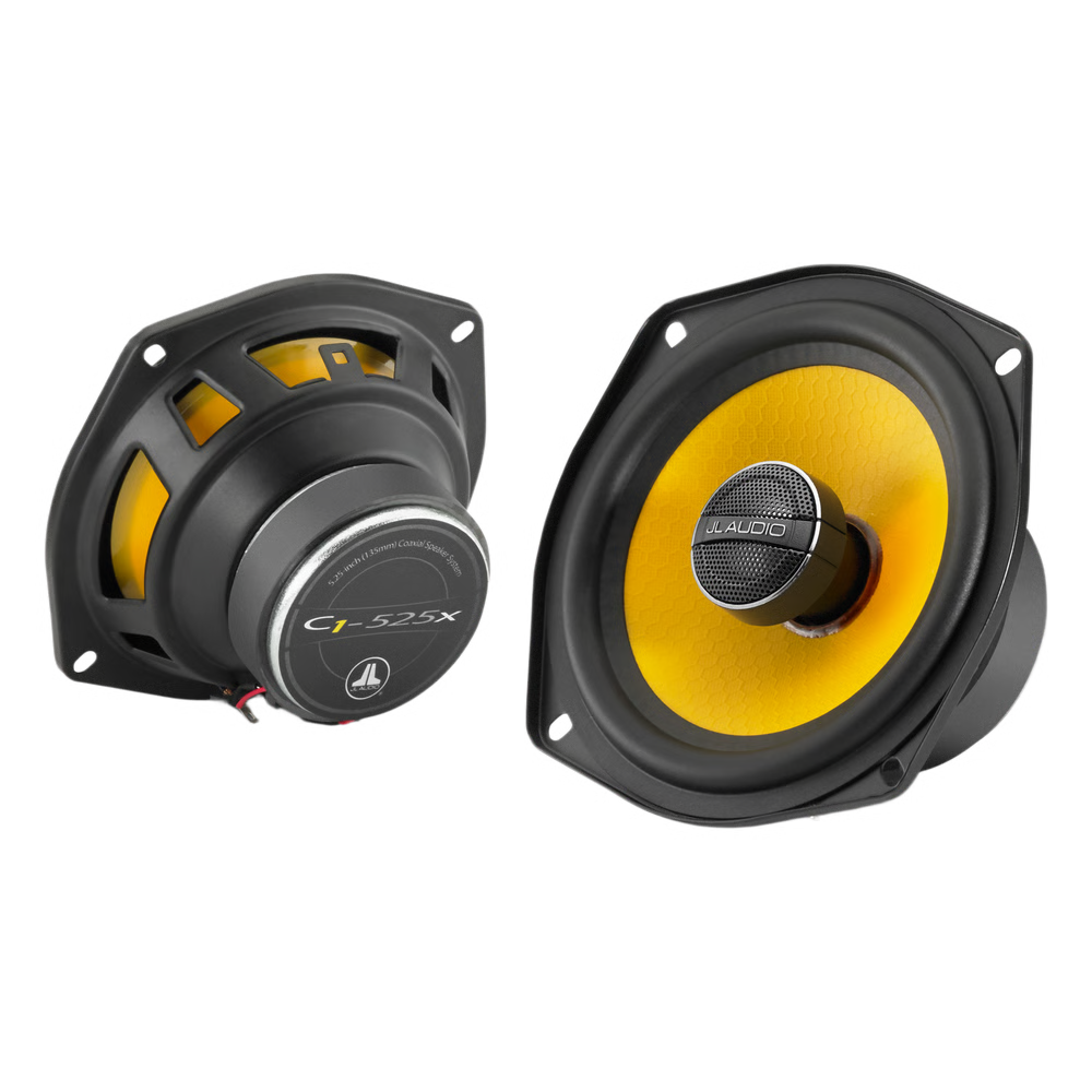 JL AUDIO® C1 / CAR AUDIO / ALTAVOCES COAXIALES BIDIRECCIONALES DE 5,25" / SERIE MX / POTENCIA RMS 50 W / SENSIBILIDAD 84.5-91.5 DB / IMPEDANCIA 4 &OMEGA; / CONO DE POLIPROPILENO MINERAL / TWEETER DE CÚPULA DE ALUMINIO / CONEXI