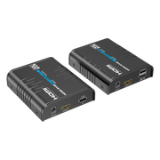EXTENSOR KVM HDMI 4K A 60 HZ | TRANSMISIÓN HASTA 120 MTS CON CAT6 | RESOLUCIÓN 4096X2160@60HZ | ANCHO DE BANDA 18GBPS | HDCP1.4 Y HDCP2.2 | LATENCIA 120~170MS | CONEXIÓN 1:1, 1:N, N:1, N:N
