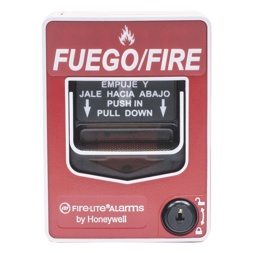 FIRE-LITE WBG12LXSP - ESTACIÓN MANUAL DE INCENDIO INALÁMBRICA / DIRECCIONABLE / DOBLE ACCIÓN / BILINGÜE ESPAÑOL-INGLÉS /
