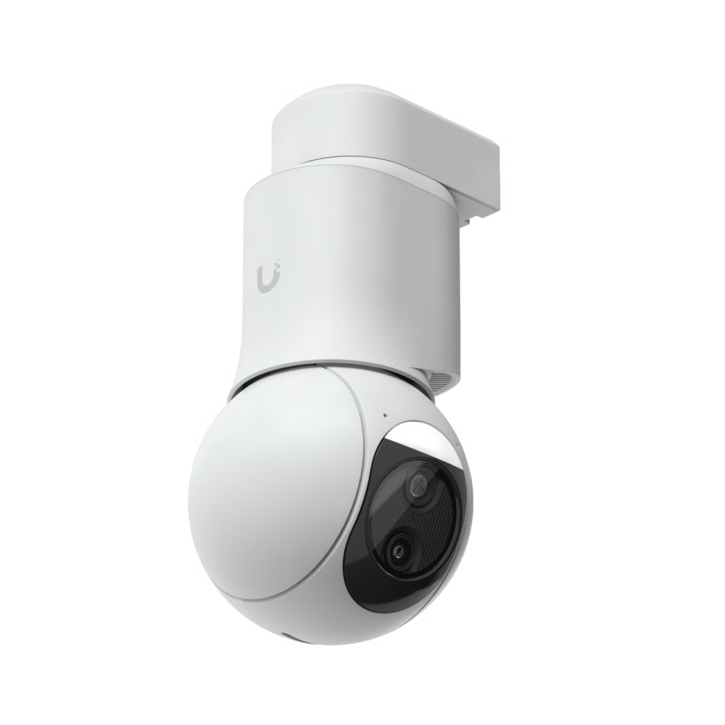 CÁMARA UNIFI PROTECT G6 PTZ COLOR BLANCO, DOBLE LENTE 4K, ZOOM HÍBRIDO 10X, MOTOR AI MULTI-TOPS, VISIÓN NOCTURNA IR 30M, AUDIO BIDIRECCIONAL, PROTECCIÓN IP66, RESISTENCIA AL VANDALISMO IK04