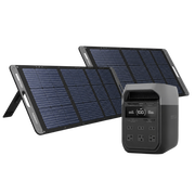 KIT DE ENERGÍA PORTÁTIL ECOFLOW E980 Y PANEL SOLAR 200W
