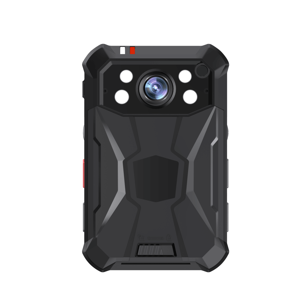 BODY CAMERA PORTÁTIL / GRABACIÓN A 2K / PANTALLA 2.4" LCD / IP68 / H.265 / 32 GB DE ALMACENAMIENTO / GPS / WIFI / 3G Y 4G / FOTOS DE HASTA 40 MEGAPIXEL / MICRÓFONO INTEGRADO