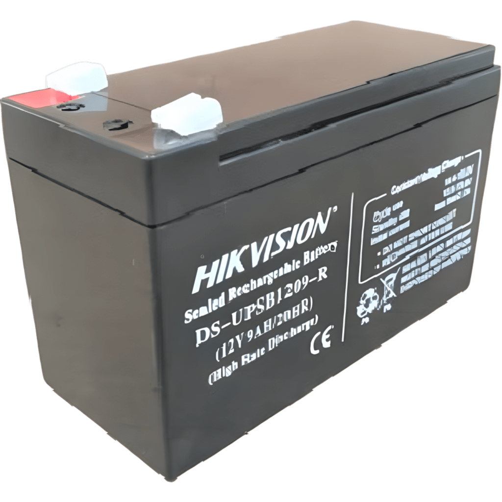 HIKVISION DS-UPSB1209-R(5PCS) - BATERIA DE PLOMO ÁCIDO / 12 VCD / 9 AMP / IDEAL PARA UPS ONLINE, EPS Y USO GENERAL / CER
