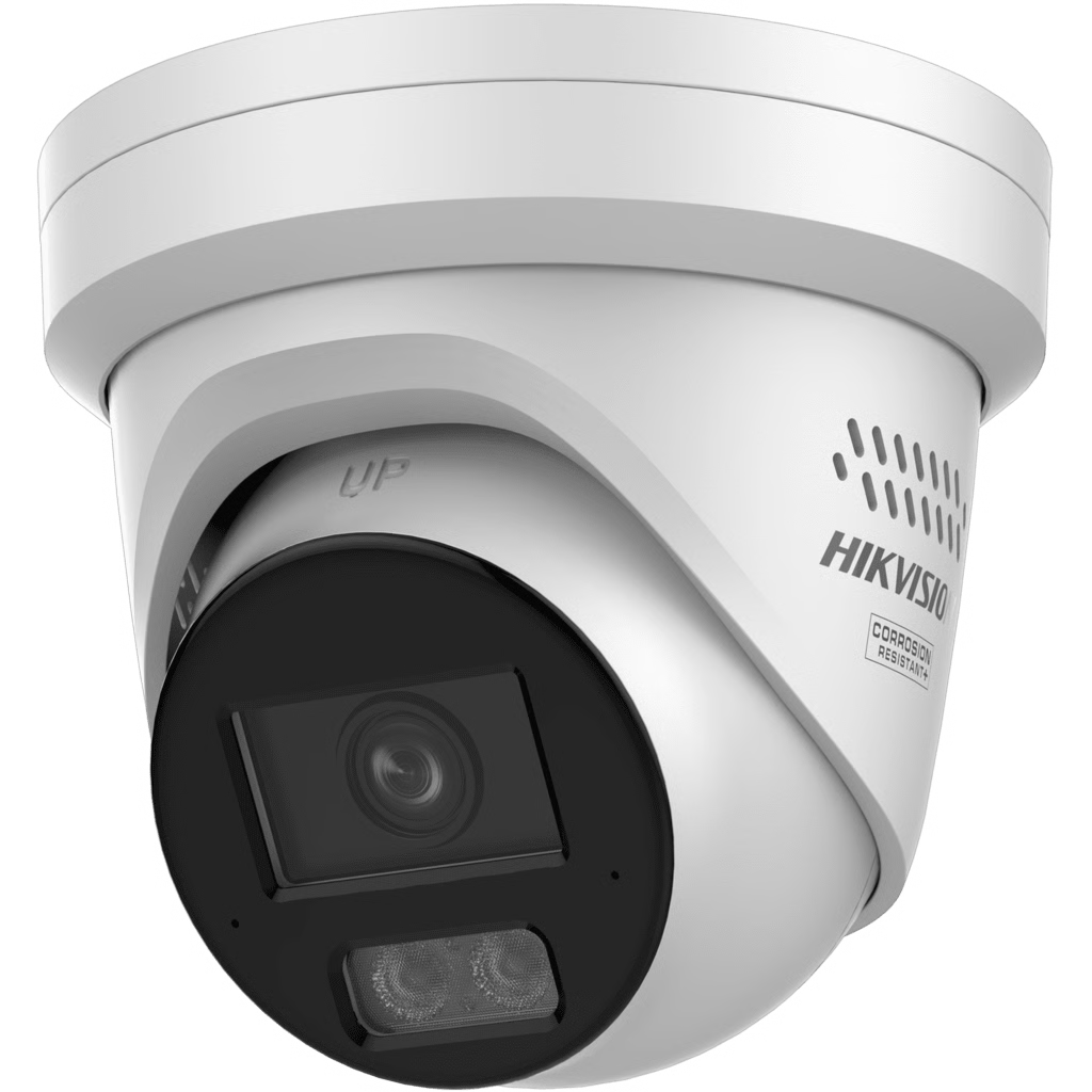 [DUAL LIGHT + 2 MICRÓFONOS INTEGRADOS] TURRET IP 8 MEGAPIXEL (4K) / LENTE 2.8 MM / 30 MTS LUZ BLANCA + 30 MTS IR / ACUSENSE / EXTERIOR IP67 / WDR 120 DB / POE / ONVIF / MICRO SD / METAL / ACUSEARCH