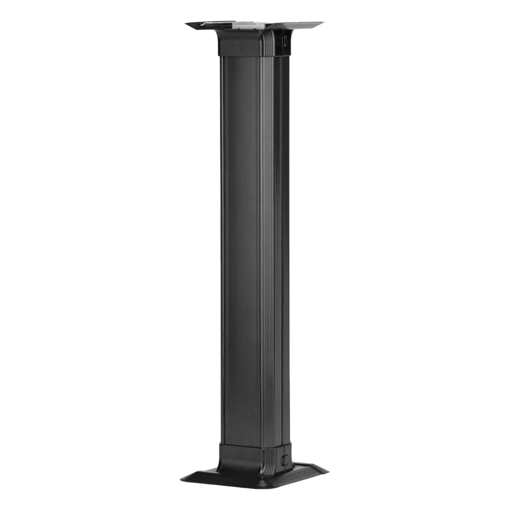 PANDUIT AFR4TBLGBL - ACCESORIO DE CONEXIÓN A MESA / CANALETA DE PISO 4 VÍAS / PVC RÍGIDO / CARGA 907 KG / ÁREA 45.11 IN²