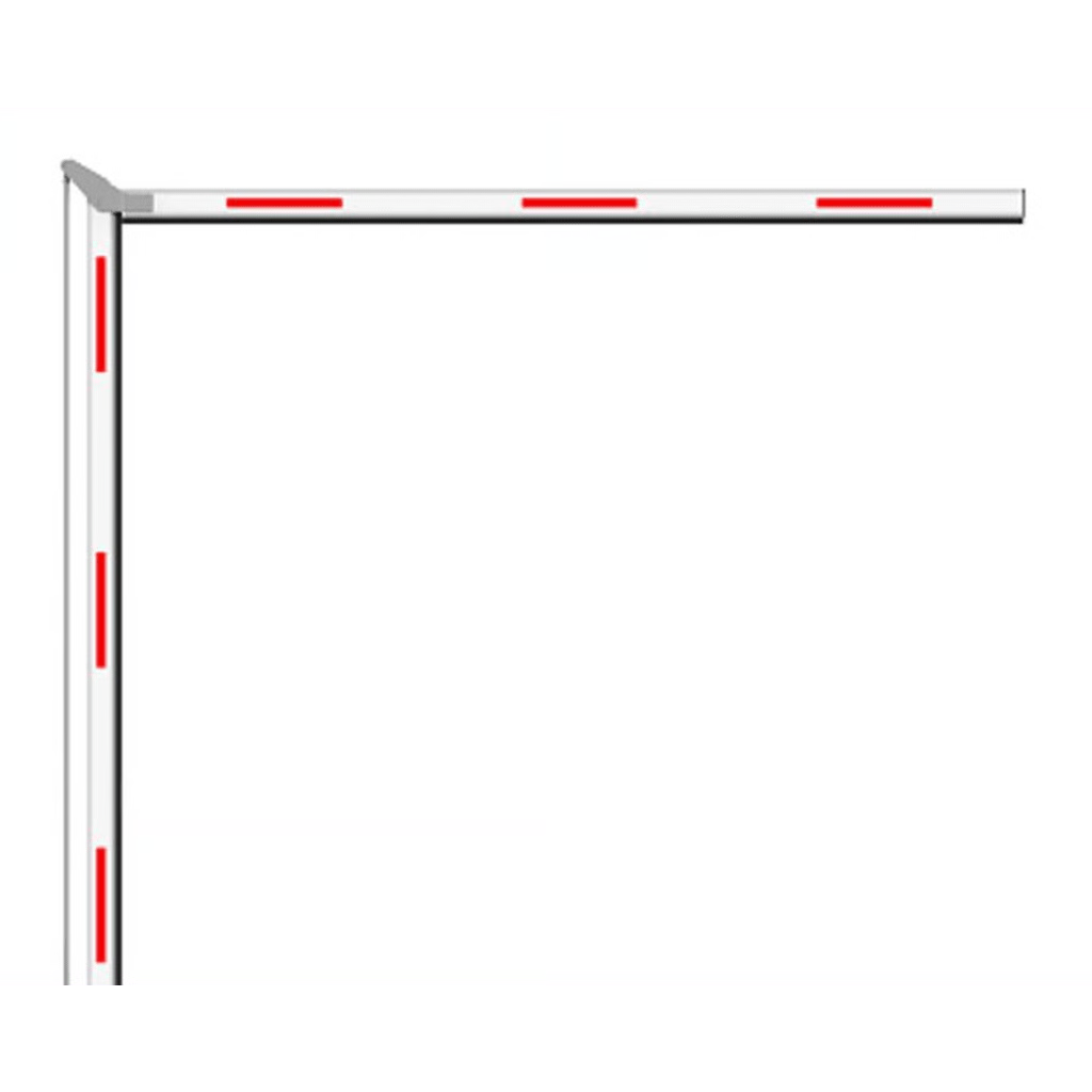 BRAZO ARTICULADO 4 MTS (2+2) PARA BARRERAS HIKVISION SERIE DSTMG520 / REQUIERE ENGANCHE ARTICULADO