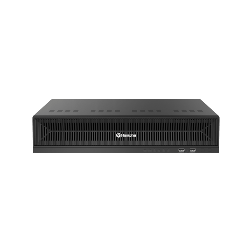 NVR DE 12 MEGAPÍXEL SISTEMA OPERATIVO UBUNTU LINUX / HASTA 32 CANALES / 8TB INCLUIDOS / 16 PUERTOS POE+ / H.265 & WISESTREAM / INCLUYE 1 LICENCIA DE 4 CANALES-Cámaras IP y NVRs-Hanwha Techwin Wisenet-WRN-1632S-8TB-Bsai Seguridad & Controles