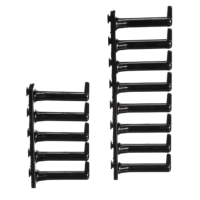 KIT DE GESTIÓN DE CABLES / 15 RU / DEDOS 100 MM / CONFIGURACIÓN DERECHA E IZQUIERDA / NEGRO