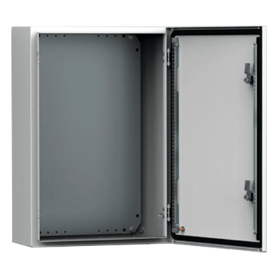 GABINETE DE PARED PARA EXTERIOR / ACERO 1.5 MM / IP66 NEMA 4/12/13 / IK10 / 800 X 800 X 300 MM (31.5 X 31.5 X 11.8 IN) /