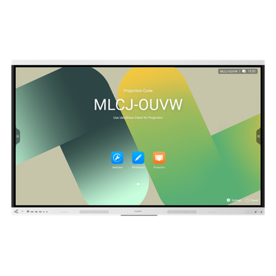 PANTALLA INTERACTIVA IDEAHUB BOARD 3 BASE DE 86"/ 4K / 8 GB RAM / 128 GB FLASH / ANDROID 15 / WI-FI 6 / 25 MS LATENCIA D