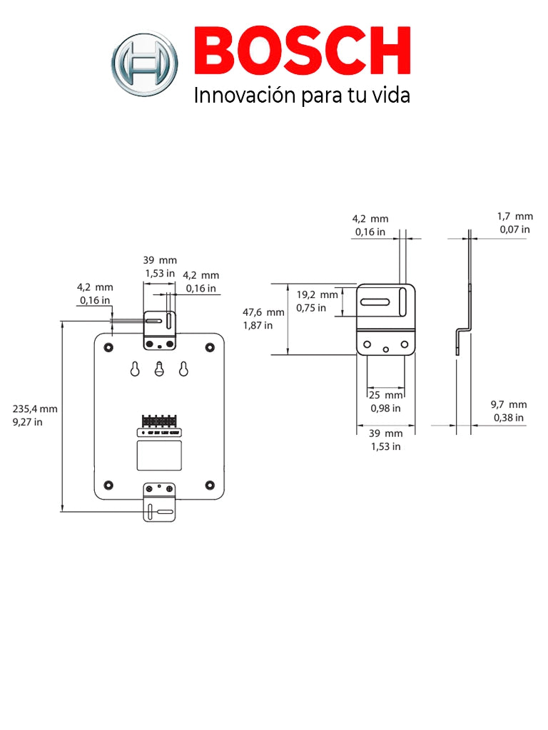 BOSCH M_LB10UC06FL- ALTAVOZ 6W/ CAJA ACUSTICA PLANA/ COLOR BLANCO-Altavoces-BOSCH-Bsai Seguridad & Controles