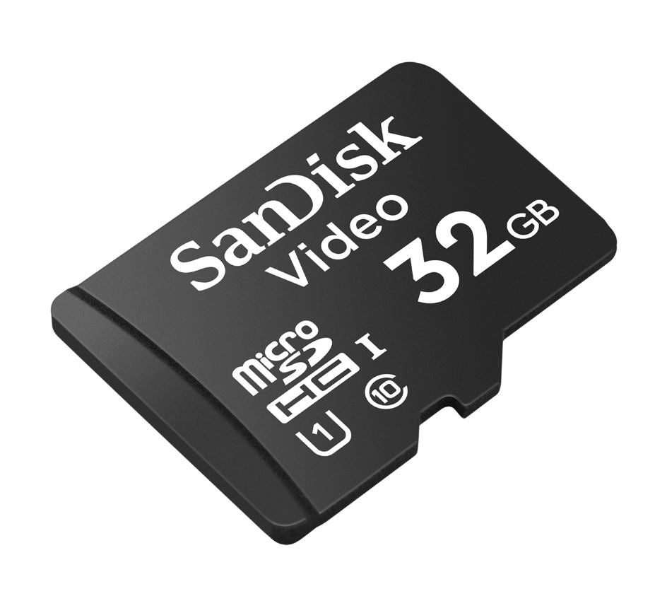 TARJETA MEMORIA MICRO SD XC SANDISK VIDEO 32GB SDSDQAS4-032G-BP / OPTIMIZADA PARA VIDEOVIGILANCIA 24/7 / ALTA RESISTENCIA / OPERA EN TEMPERATURAS DE -25 A 85 GRADOS CENTIGRADOS / ESPECIAL PARA CÁMARAS IP Y DVR MÓVIL-Memorias SD y MicroSD-WESTERN DIGITAL-Bsai Seguridad & Controles