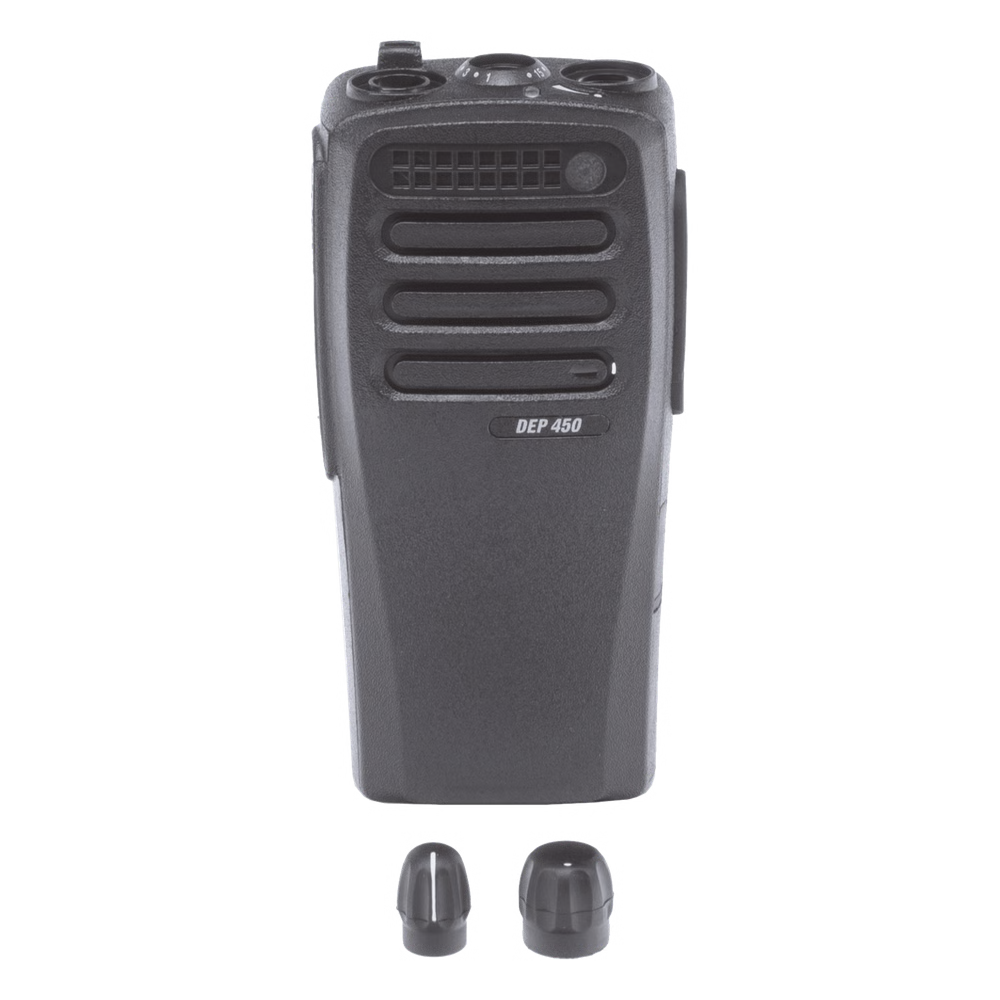 CARCASA DE PLÁSTICO PARA RADIO DEP450 V2 (BOTONES OVALADOS)
