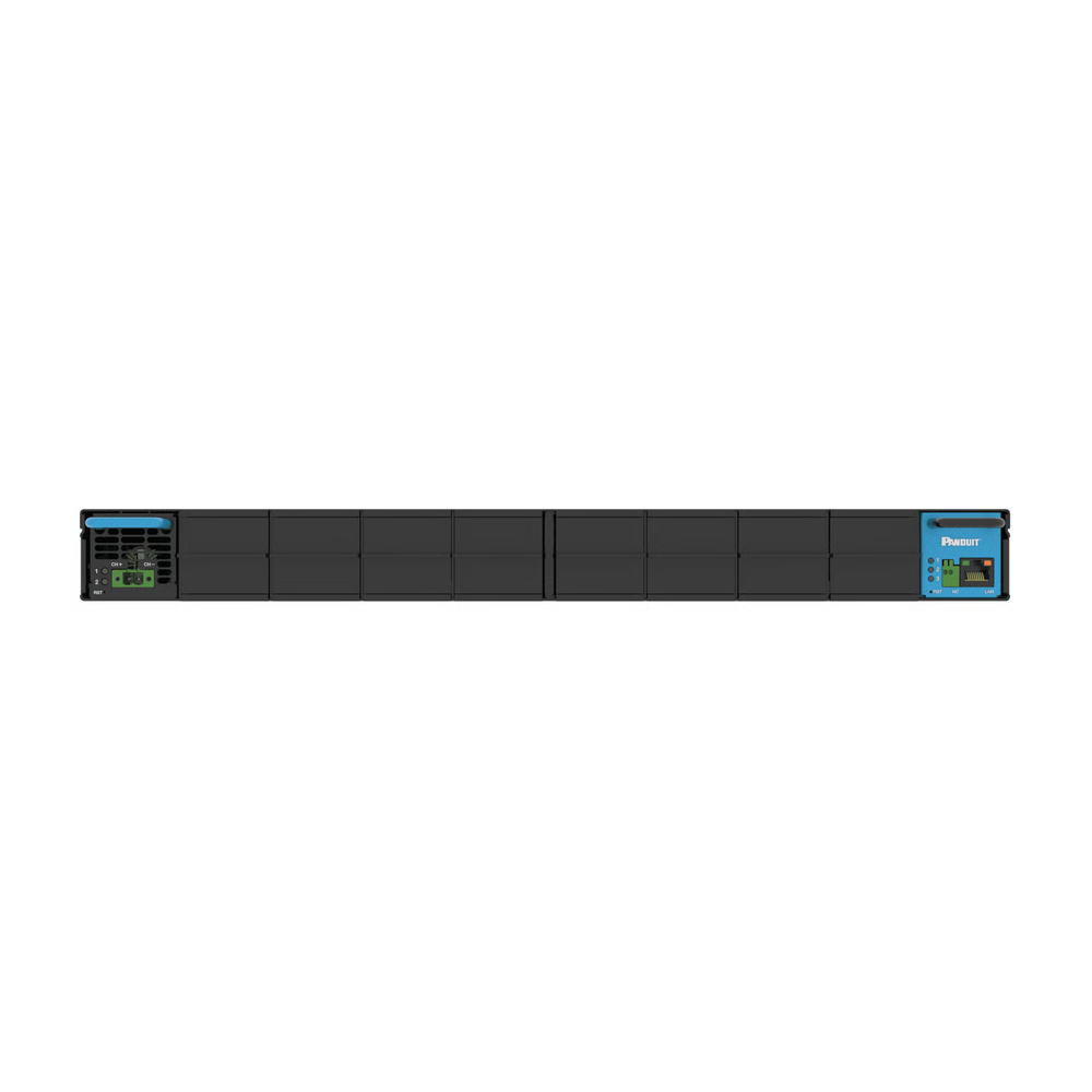 CHASIS PARA 9 TRANSMISORES FMPS CLASE 4, HASTA 4800 W DE POTENCIA, TARJETA DE RED INCLUIDA, 1 UR, COLOR NEGRO
