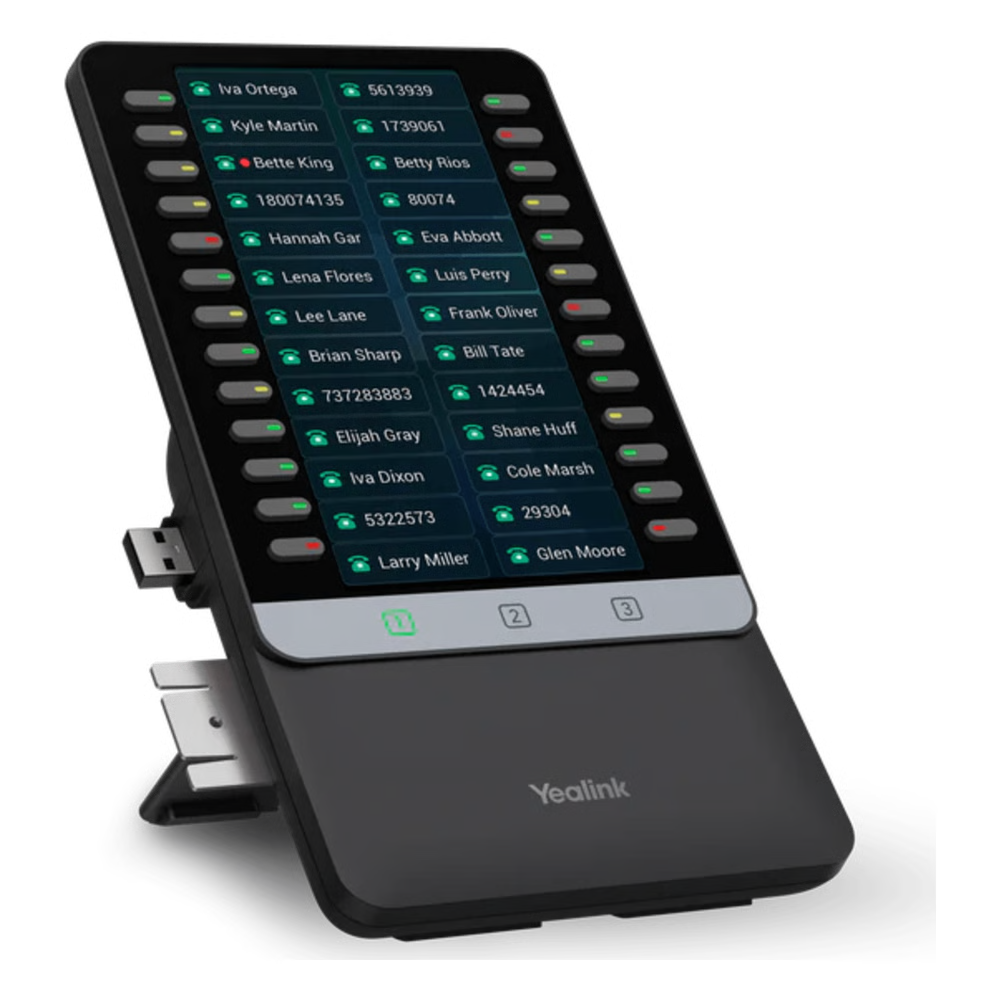 MÓDULO DE EXPANSIÓN EXP-55 DE YEALINK PARA TELÉFONOS IP YEALINK SERIES T7X/T8X CON CAPACIDAD PARA HASTA 78 TECLAS PROGRAMABLES