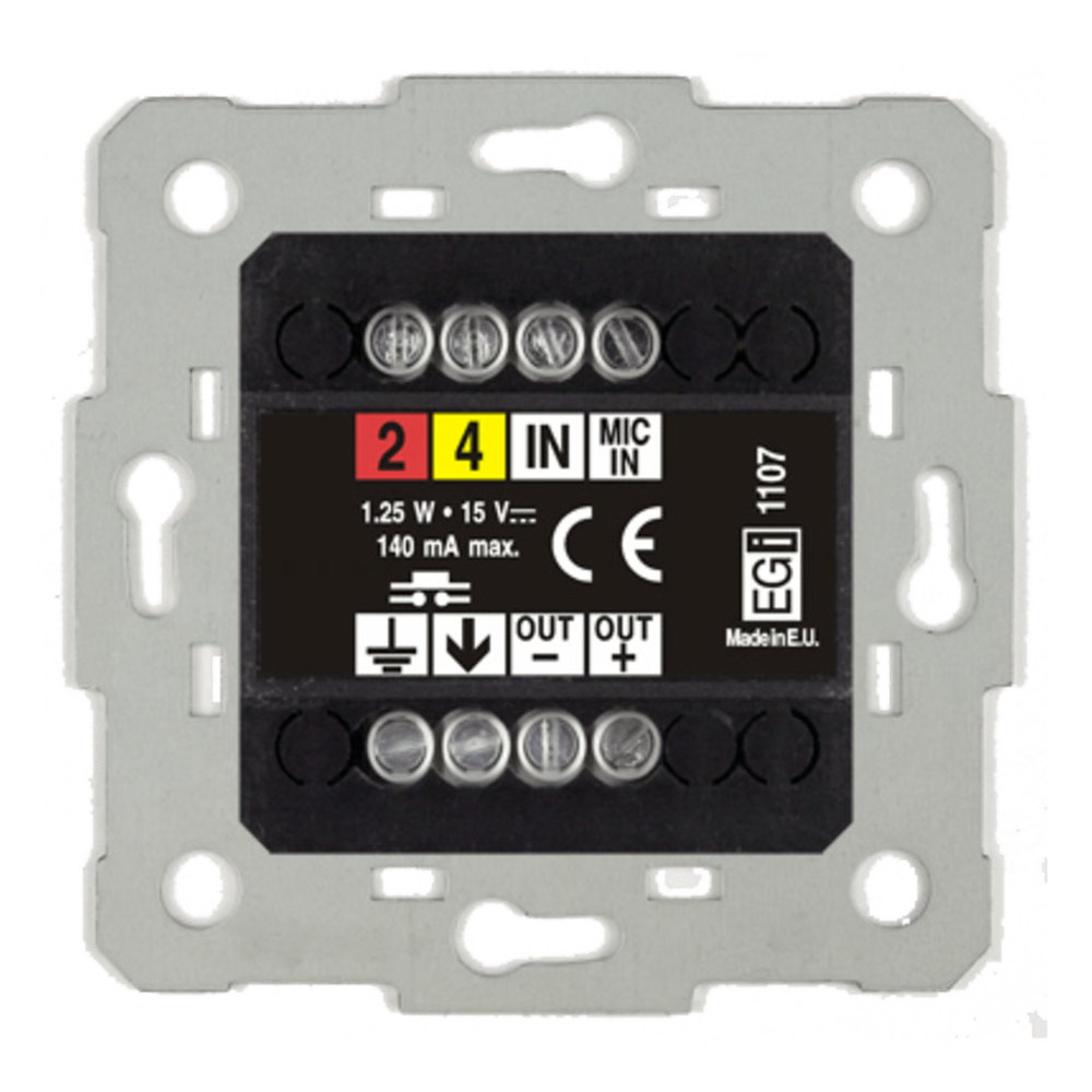 MODULO DE ENCENDIDO/APAGADO Y REGULACIÓN DE VOLUMEN PARA BASE 1105. BLANCO