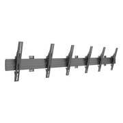 SOPORTE DE PARED PARA TV / RIEL TRIPLE 400T / CAPACIDAD 110 LBS (50 KG) / COMPATIBLE 32"-65" / VESA 100X100-600X400 MM / AJUSTE ÁNGULO 5°-15° / MONTAJE PROFESIONAL
