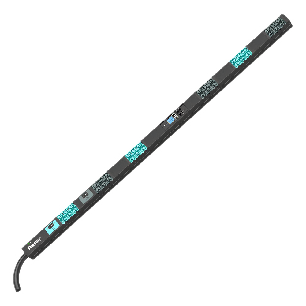 PDU INTELIGENTE MONITOREABLE EL2P PARA DISTRIBUCIÓN DE ENERGÍA, ENCHUFE DE ENTRADA IEC 60309 2P+E 6H, CON 18 SALIDAS C13/C15 Y 18 C13/C15/C19/C21, DE INSTALACIÓN VERTICAL, 230 VCA, 32 AMP