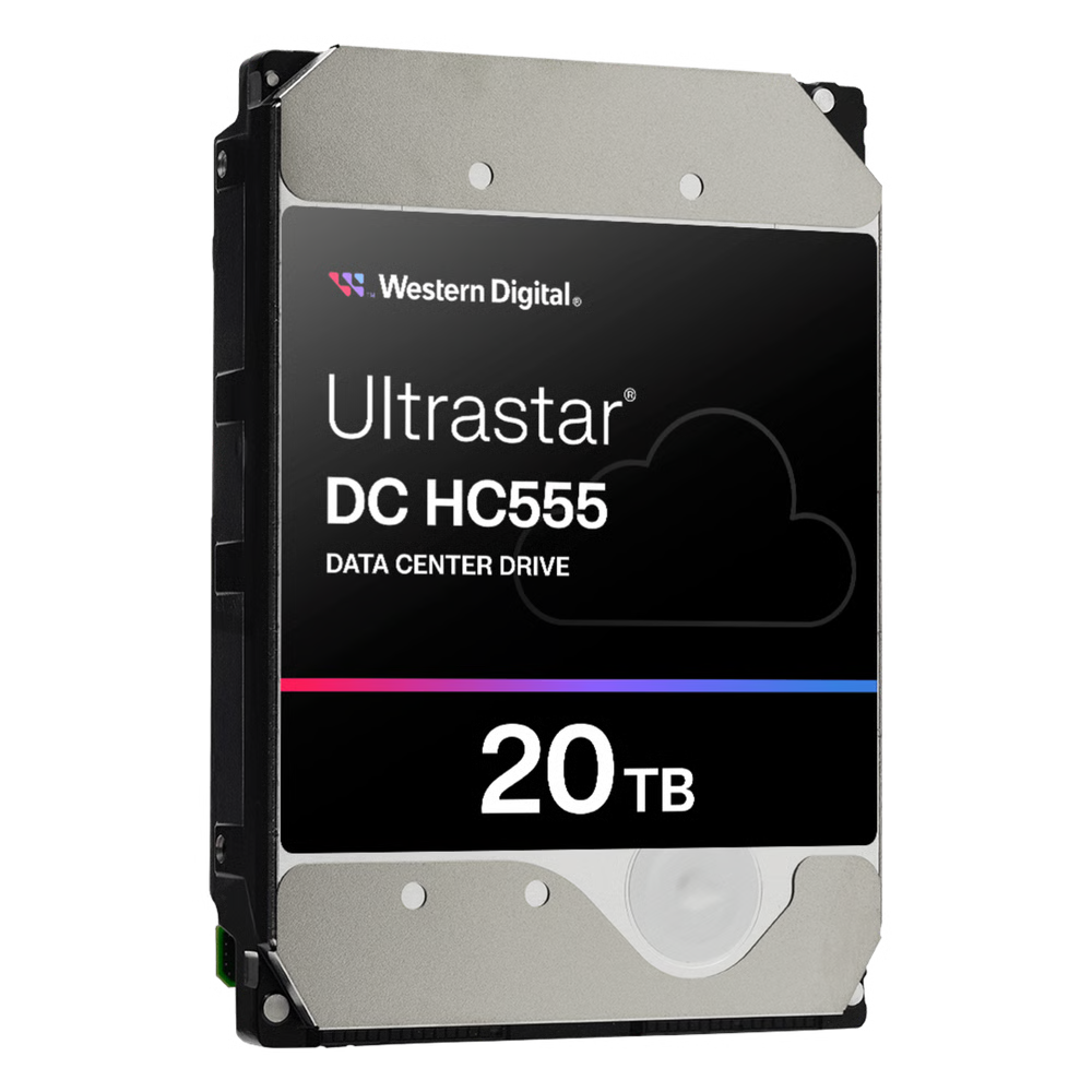 DISCO DURO DATA CENTER ULTRASTAR / 20 TB / 7200 RPM / HELIOSEAL / CMR / SATA 6GB/S SAS 12GB/S / 2.5M HORAS MTBF / 5 AÑOS GARANTÍA