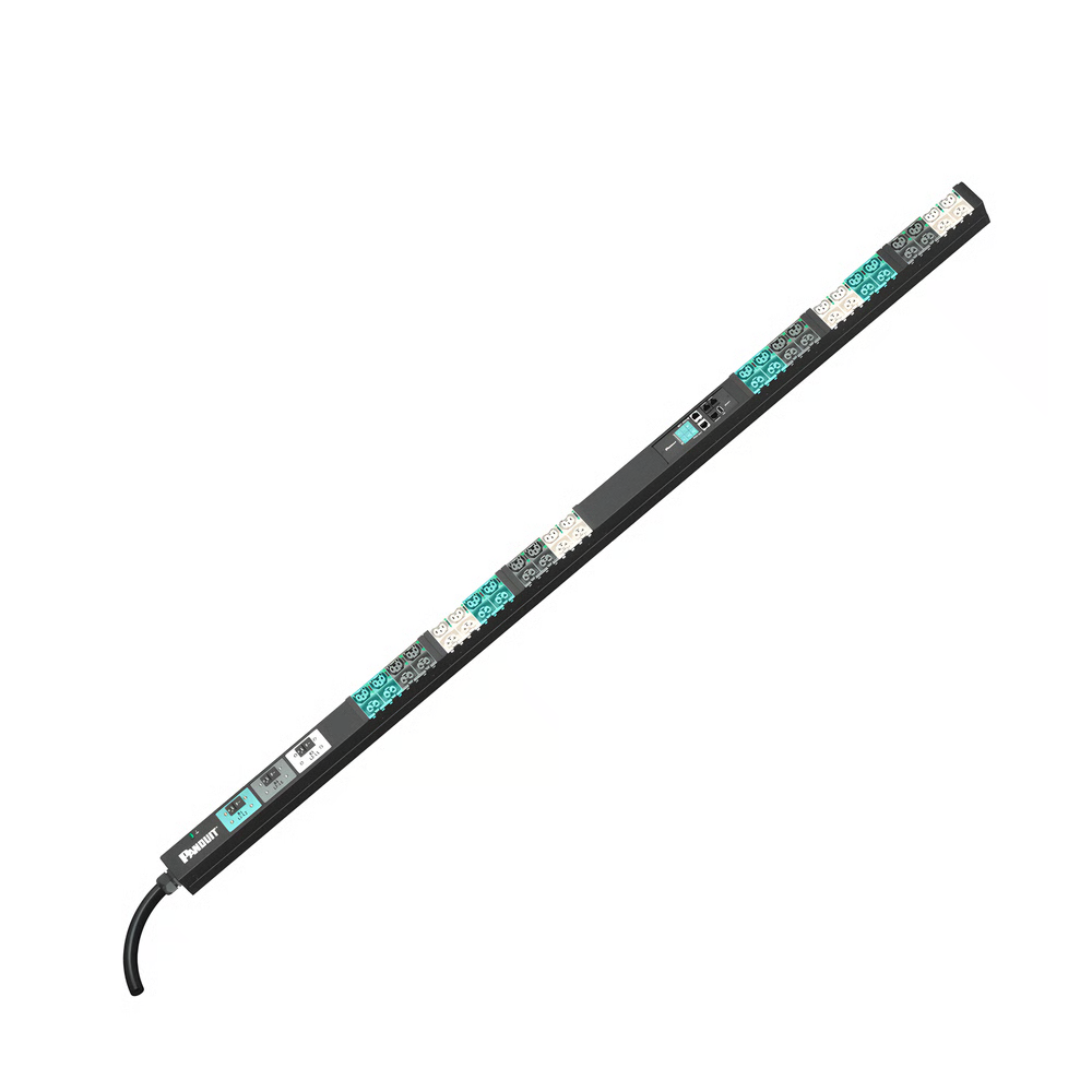 PDU INTELIGENTE MONITOREABLE Y SWITCHABLE EL2P PARA DISTRIBUCIÓN DE ENERGÍA, ENCHUFE DE ENTRADA NEMA L21-30P, CON 24 SALIDAS C13/C15 Y 24 C13/C15/C19/C21, DE INSTALACIÓN VERTICAL, 208 VCA, 30 AMP