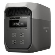 ESTACIÓN DE ENERGÍA PORTÁTIL ECOFLOW DELTA 3 MAX, 2048WH, BATERÍA LIFEPO4, SALIDA 2400W (SURGE 4800W)