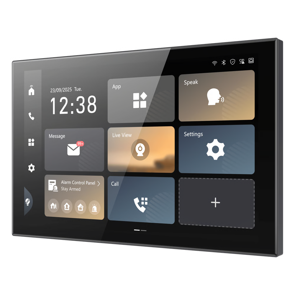 MONITOR INTERIOR INTELIGENTE 9 SERIES / PANTALLA TÁCTIL IPS 10.1" 1920X1200 / ANDROID 14 / WIFI 6 / POE  / GESTIÓN UNIFICADA DE SEGURIDAD