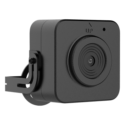CÁMARA PINHOLE IP / 4 MEGAPIXEL / ACUSENSE IA / WDR 120 DB / LENTE 2.8 MM O 4 MM / MICRÓFONO INTEGRADO / 12 VDC