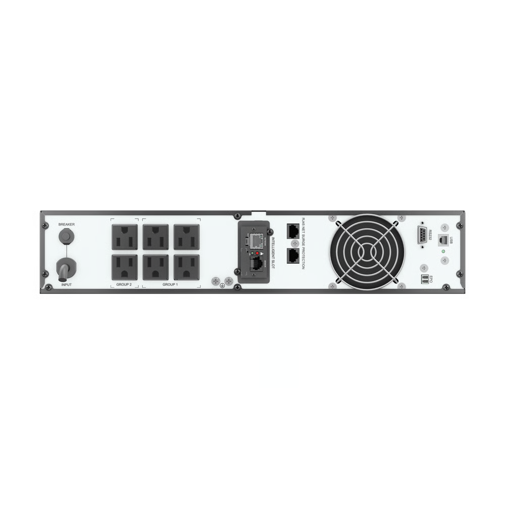 UPS SMARTZONE DE 1500 VA/1350 W, TOPOLOGÍA LÍNEA INTERACTIVA, ENTRADA 120 VCA NEMA 5-15P, ONDA SENOIDAL PURA, CON BATERÍAS DE LITHIUM-ION (LIFEPO4) DE ALTO RENDIMIENTO,2 UR, CON 6 TOMAS NEMA 5-15R