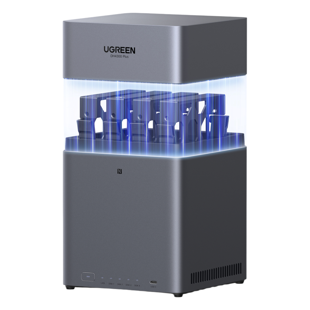 UGREEN 85449 - NAS 4 BAHÍAS / PROCESADOR RK3588C / 8 GB RAM / 2.5GBE / HDMI 4K / USB 3.2 TYPE-C / RAID 0/1/5/6/10