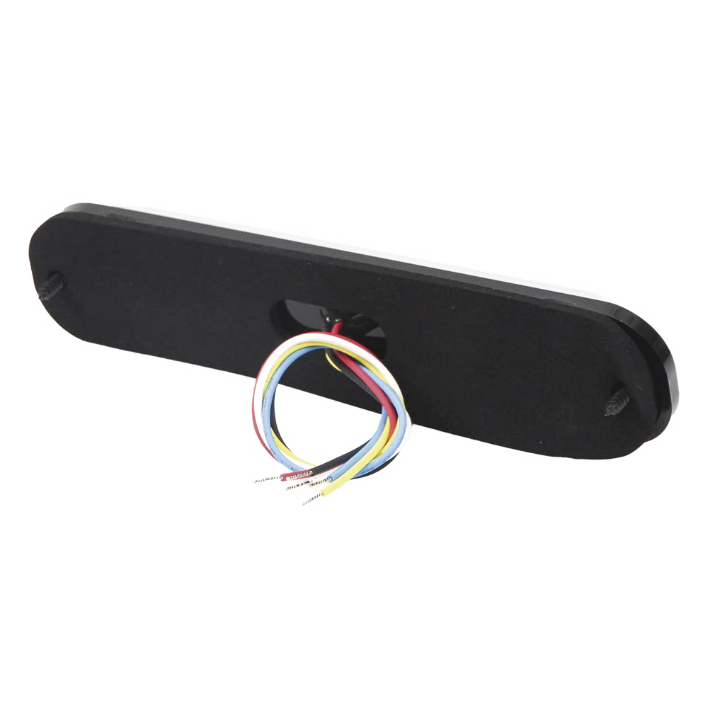 LUZ AUXILIAR DE 12 LED, ROJO/BLANCO, LENTE TRANSPARENTE