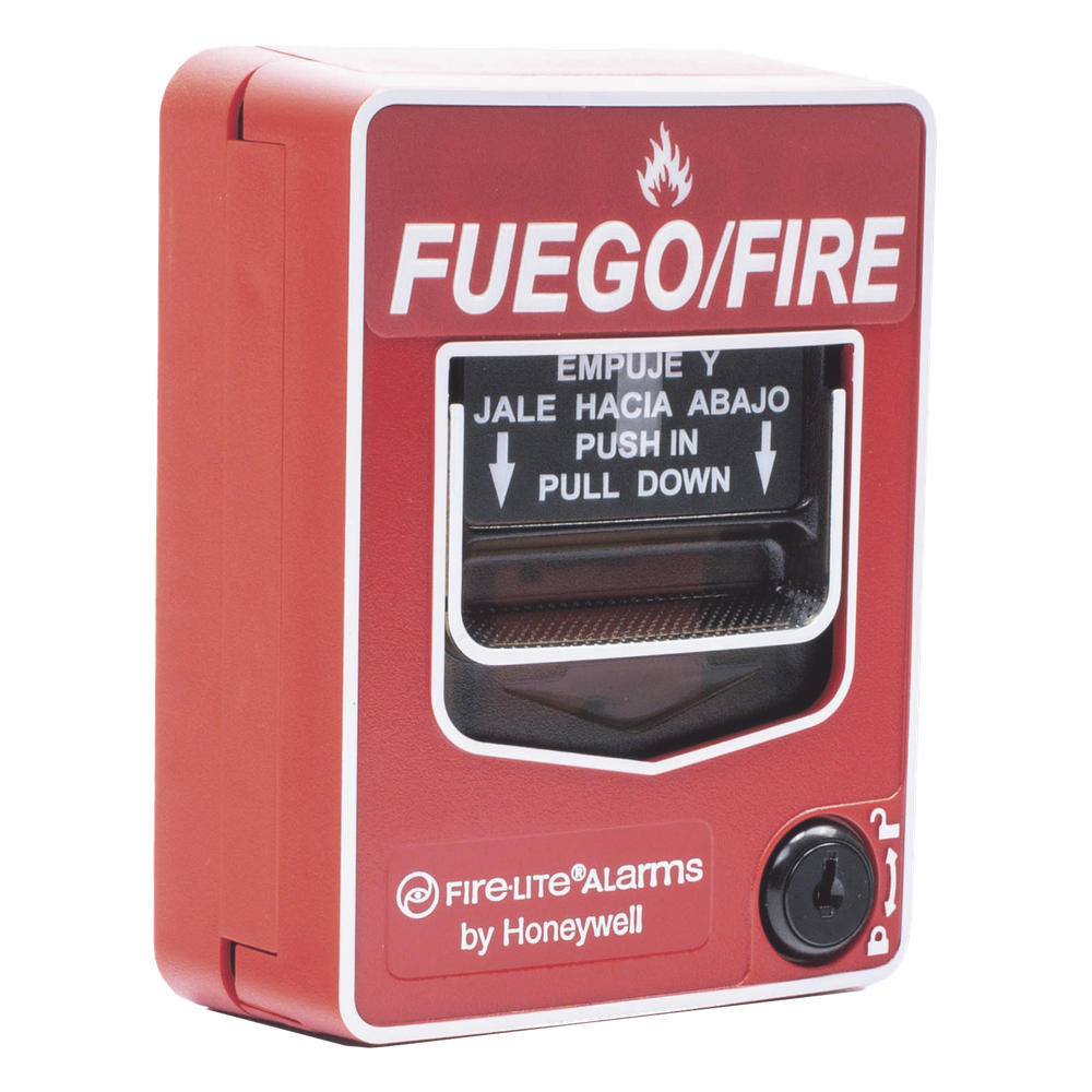 FIRE-LITE WBG12LXSP - ESTACIÓN MANUAL DE INCENDIO INALÁMBRICA / DIRECCIONABLE / DOBLE ACCIÓN / BILINGÜE ESPAÑOL-INGLÉS /